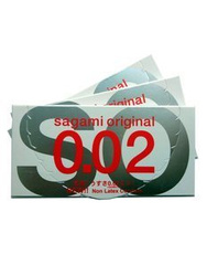 Sagami Original 0.02 ZESTAW 3x2 szt.