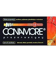 Conamore Mix - zestaw po 3 kondomy w 4 rodzajach (12 szt.)
